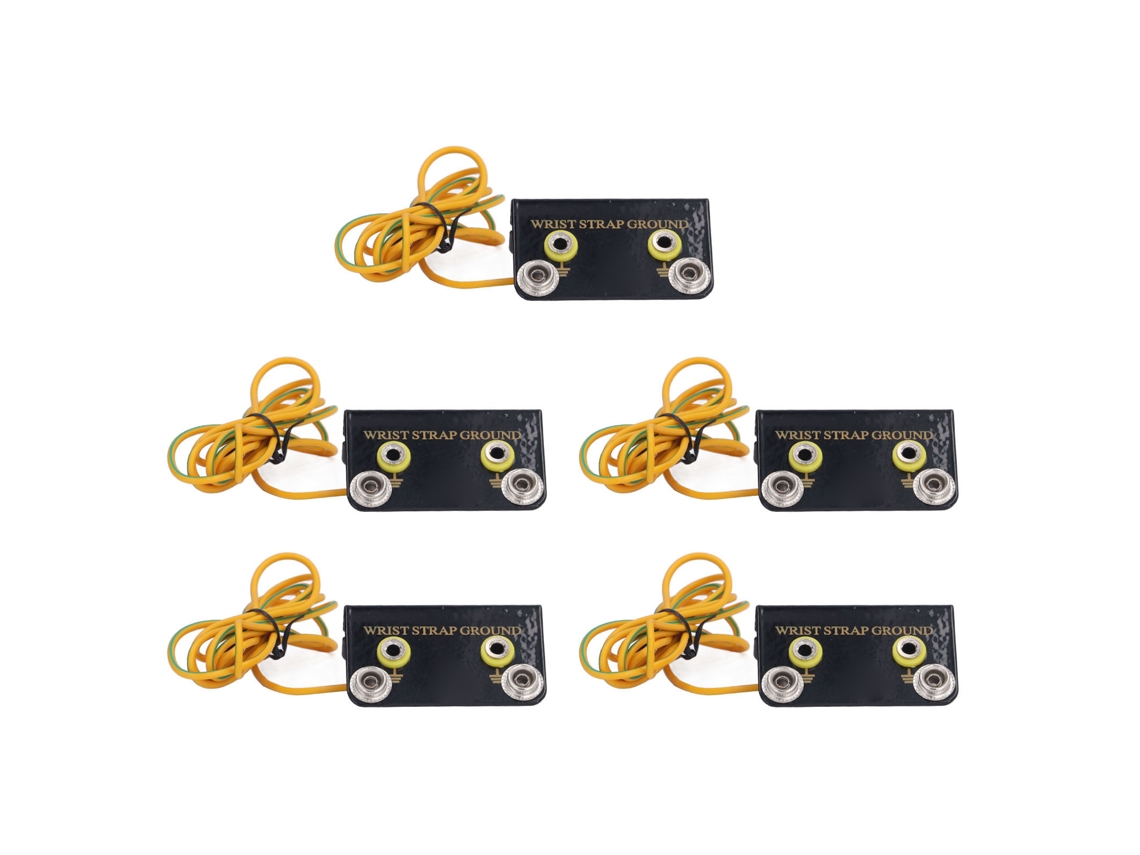 Laxiscreed Pulseira De Terra Anti-estática Com Conector L Para Proteção Esd