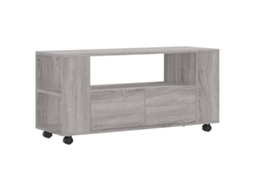 TV Móvel Derivada da Madeira Cinzento Sonoma MAISON EXCLUSIVE (102x34,5x43 cm)