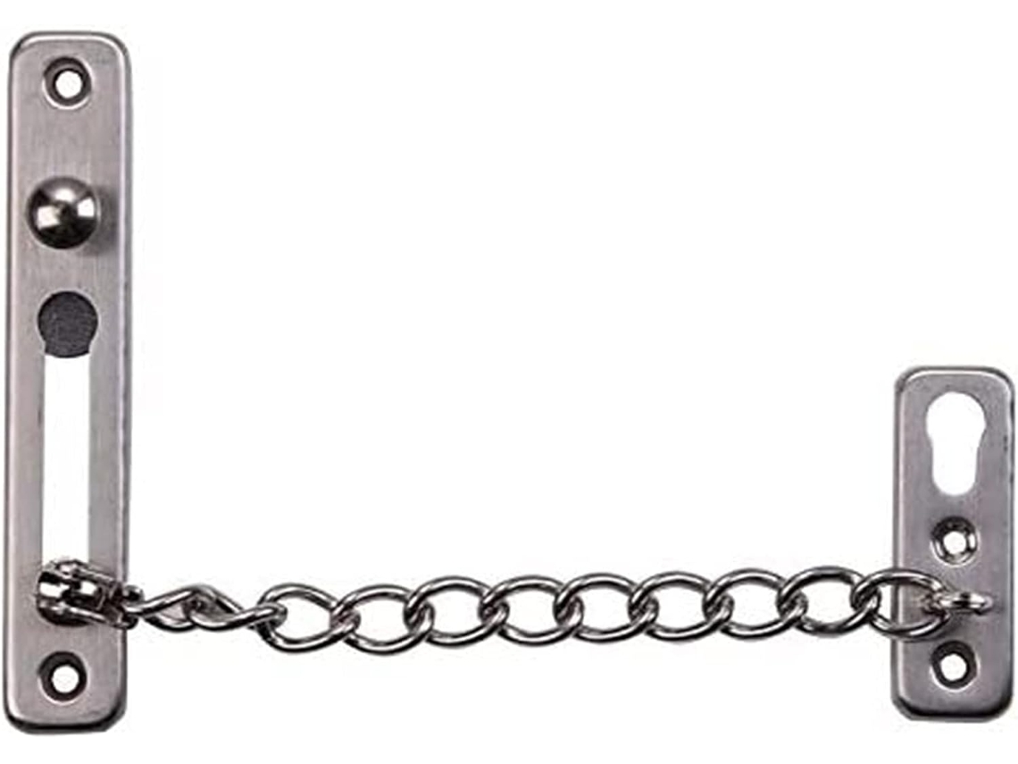 Corrente de Porta em Aço , Proteção, Durável, Resistente
