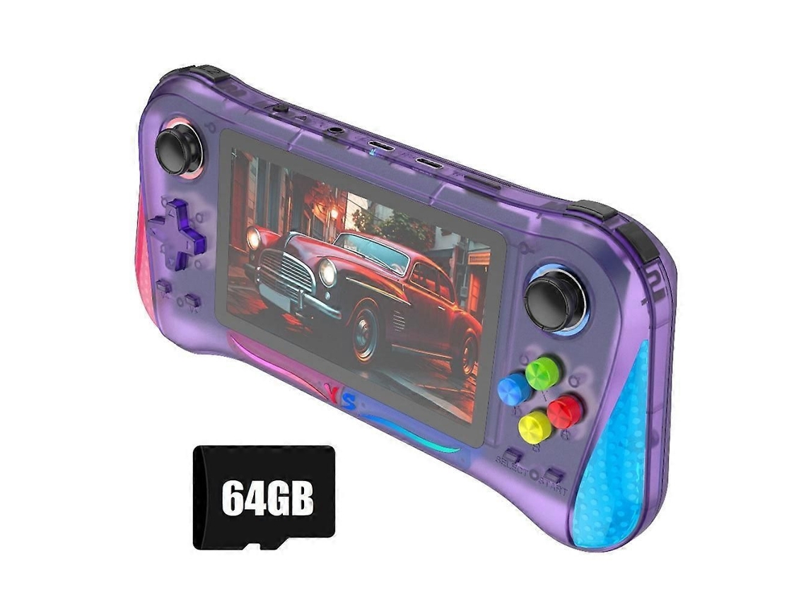 Console de Jogos Retrô GOKOCO H7 para TV 3,5 Polegadas 740 Jogos