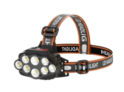 Farol Yunzii Led Recarregável Lanterna Montada Na Cabeça Acampamento Ao Ar Livre Caminhadas Correndo Luz De Pesca Faróis Ao Ar Livre Preto Yunzii
