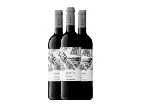 Vinho CHURCHILL'S Grafite Douro Tinta Roriz Douro (0.75 L - 3 Unidades)