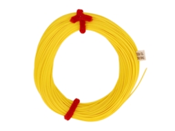 Linha de Pesca com Mosca 30m Amarela Resistente