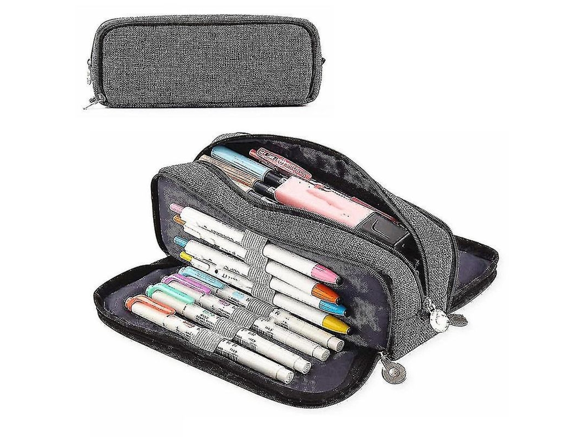 2026 estuche de Lápices Grande, Estuche Duradero Con Gran Capacidad, Minimalista