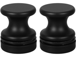 Kichvoe Conjunto De 2-puxadores Para Porta Chuveiro Puxador Box Banheira Com Furo Único, Liga De Alumínio 1, 4x1, 2 Polegadas
