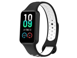 Pulseira Xiaomi Mi Smart Band 8 Active / Redmi Smart Band 2 Dual Color Pretobranco Oem