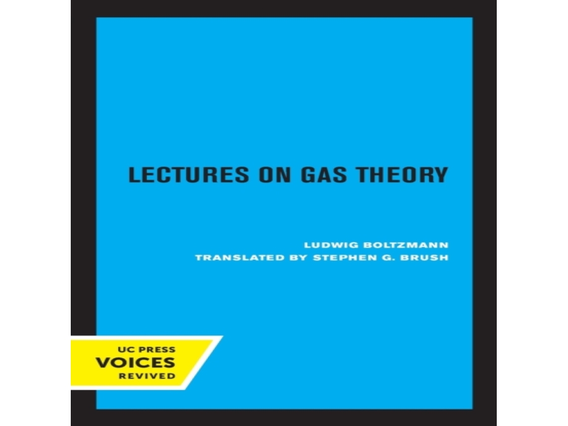 Livro Lectures on Gas Theory de Ludwig Boltzmann (Inglês)