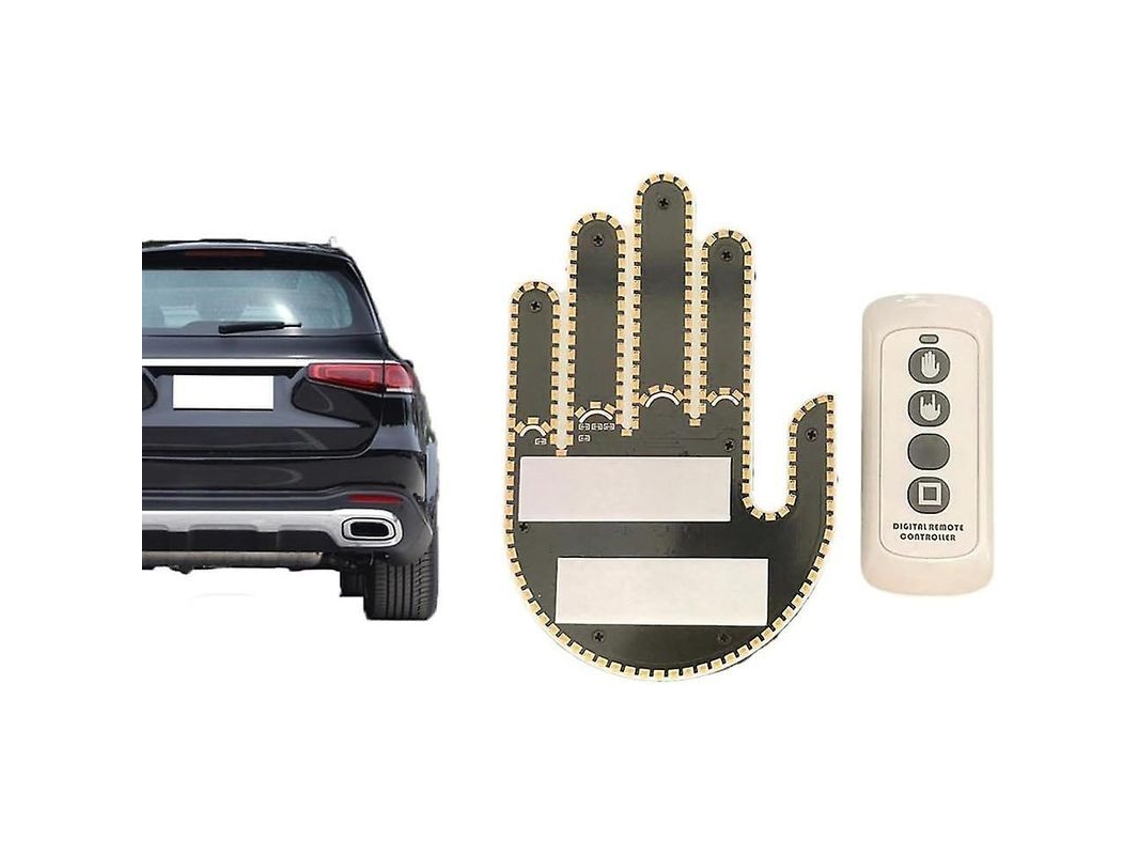 Luz De Gestos Para Carro Com 3 Modos, Sinal Led Interior, Acessório Divertido E Legal Para Automóvel