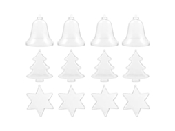 12Pcs Xmas Fillable Pendant ALLINLESS