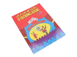 Livro de Colorir Design Cartoon Mágicos Fácil Uso