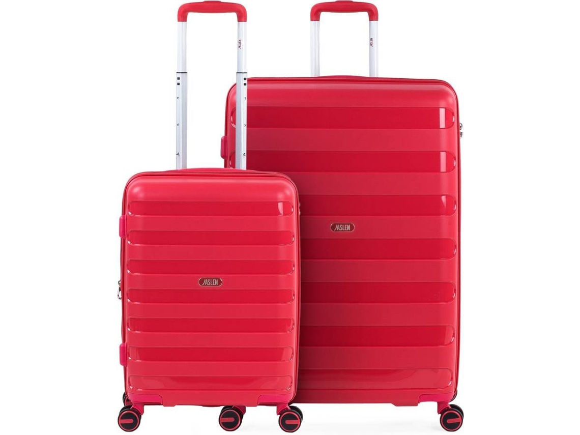 Conjunto de Malas de Viagem JASLEN 161217 Vermelho (106 L)