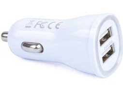 Carregador Isqueiro INF CC-HN0524 2USB (2.4A - USB - Branco)