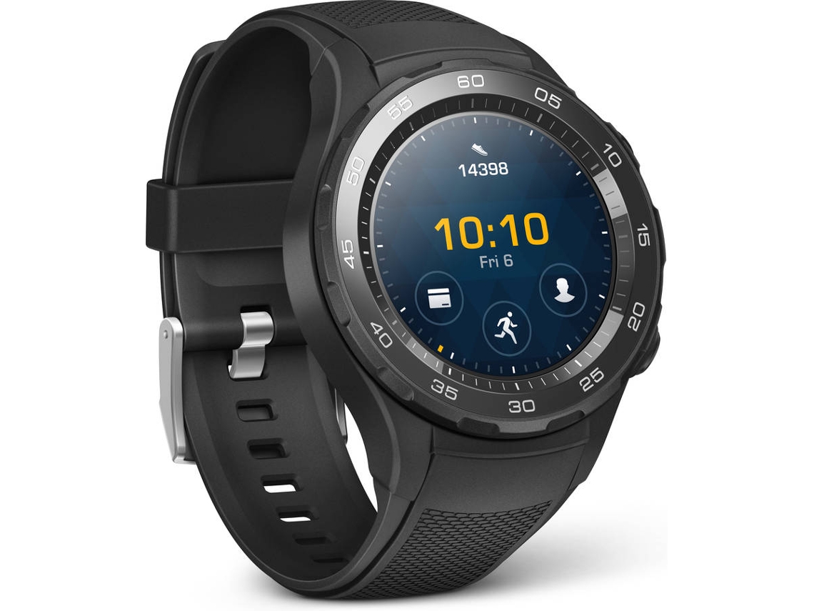 Smartwatch HUAWEI Watch 2 Sport Carbon Black Worten.pt