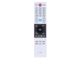 Aetheria controle Remoto Ct 8533 para Tv Toshiba 24l2863db 32l2863db 40l2863db Hdtv Led Substituto