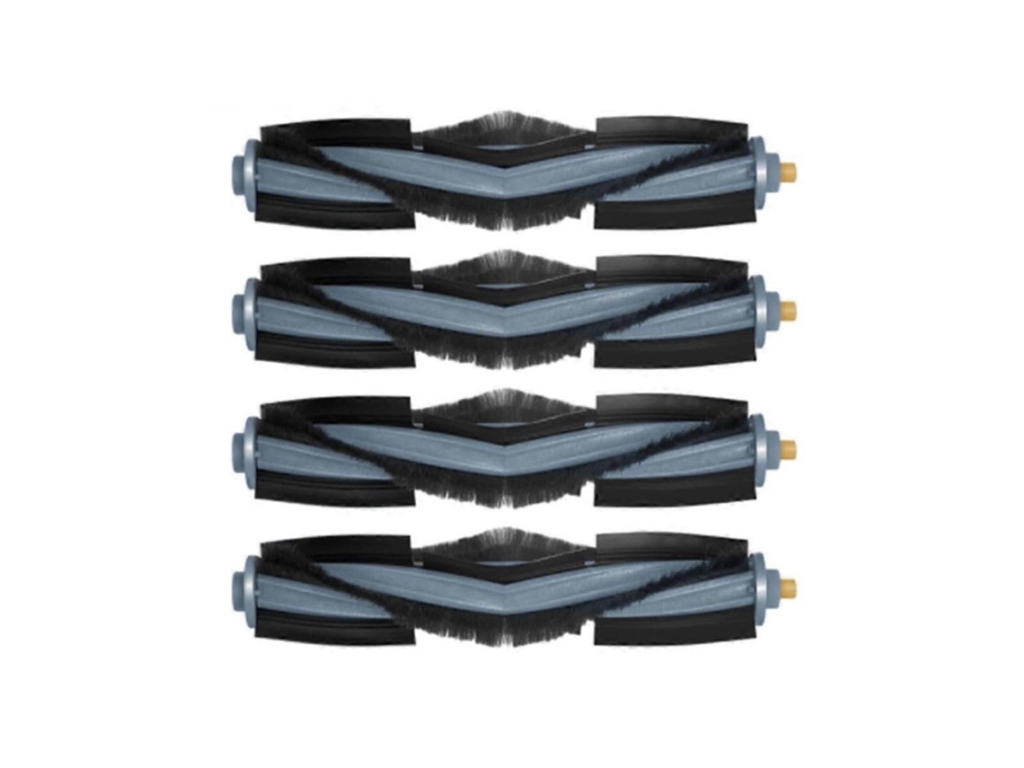 Conjunto De 4 Escovas Substituição Para Aspirador Pó Deebot X1 Omni/x1 Turbo, Acessórios E Peças Reposição.