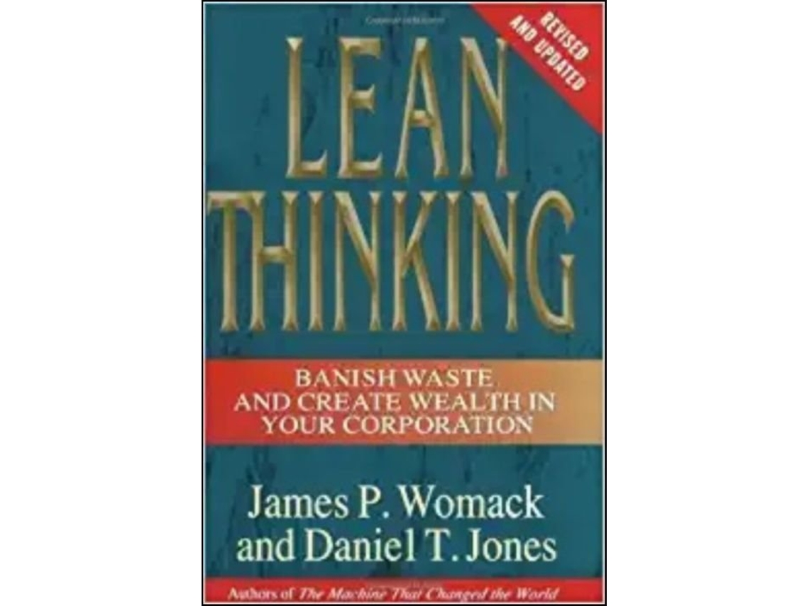 Livro Lean Thinking de Womack James (Inglês)