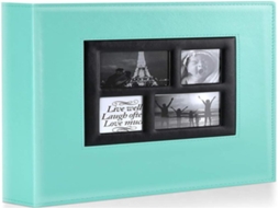 Lurelia Álbum De Fotos Para Casamento, 10x15cm, 6x4", Acabamento Em Couro, Casamento, Cor Azul