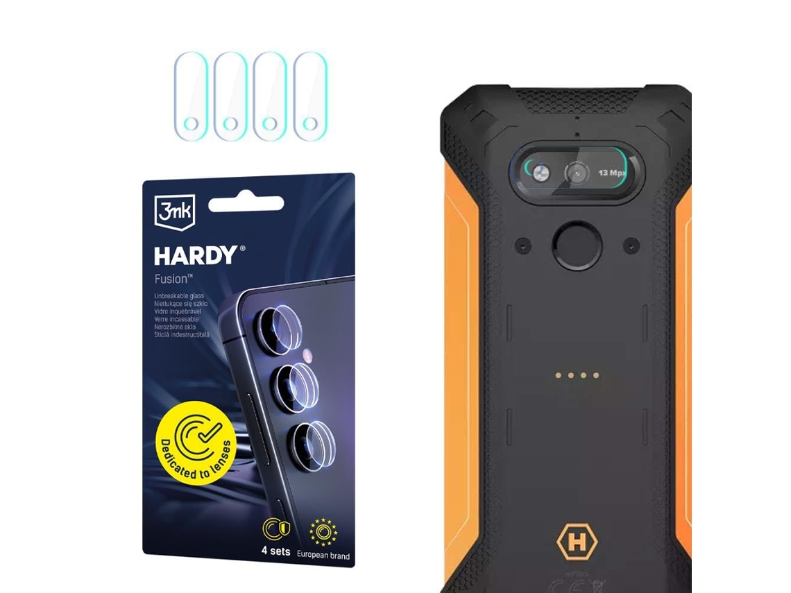 Película De Ecrã Myphone Hammer Explorer Plus Eco 3mk Hardy Fusion Lens Protection