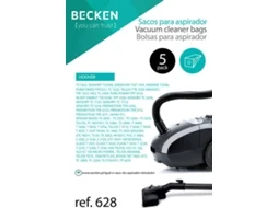 Sacos de Aspirador BECKEN REFª628 (5 unidades)
