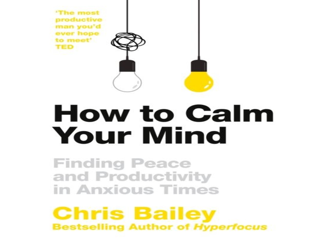 Livro How to Calm Your Mind de Chris Bailey (Inglês)