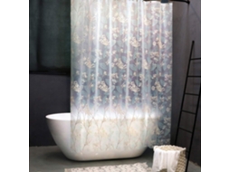 Cortina De Duche Em Eva Transparente Anti-mofo 180x200 Cm - Ecológica