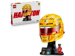 Lego® 43022 Editions Scuderia Ferrari Hp: Capacete De Lewis Hamilton - Capacete De F1