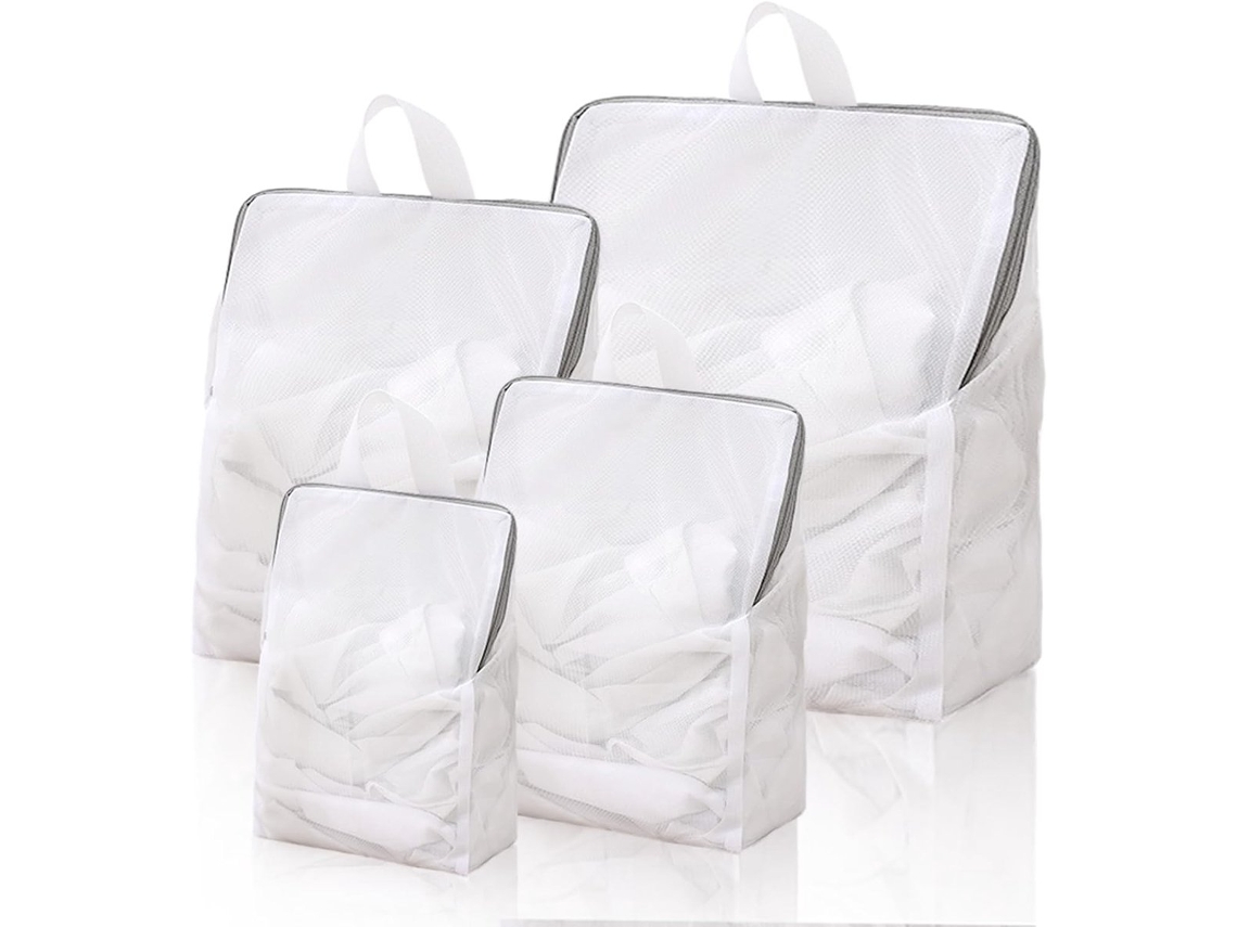 Conjunto de 4 Sacos Roupa Suja em Rede BRILVIBERA