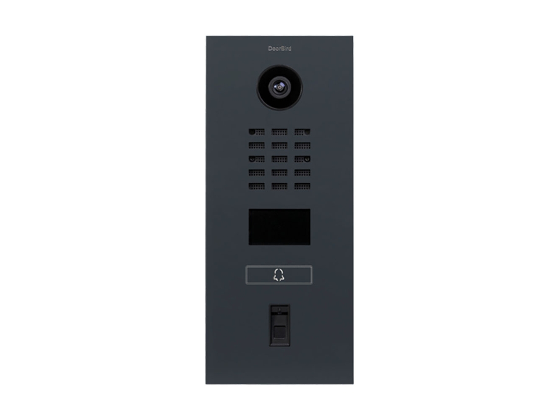 Videoporteiro Ip com Leitor de Cartões Rfid - D2101Fv Impressão Digital Ral 7016 DOORBIRD