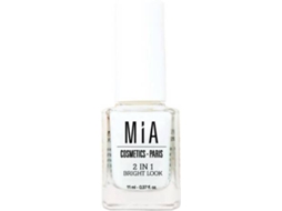 Mía Cosmetics 2 Em 1 Tratamento Brilho Para Unhas 11ml