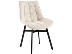 Cadeira De Jantar Colby Creme/tecido Clp