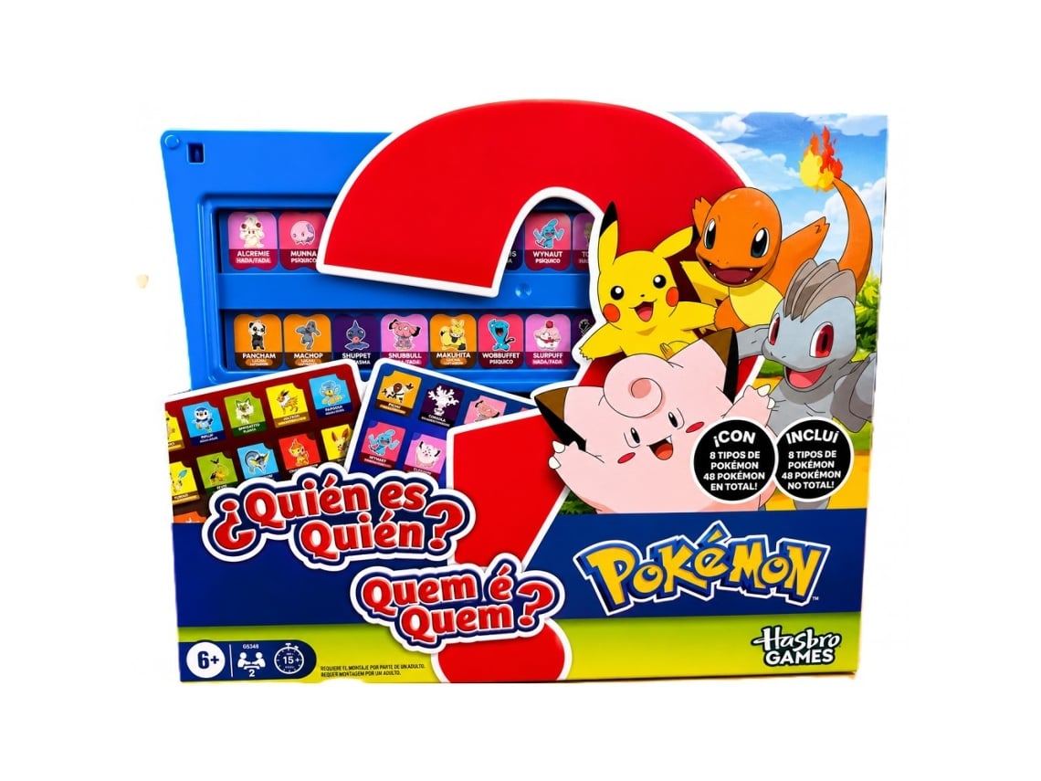 Hasbro Gaming - Jogo Quem É Quem Pokémon