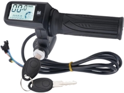 Acelerador Lcd Para Bicicleta Elétrica, Detecção De Voltagem Em Tempo Real, Regulagem De 3 Velocidades Para Bicicletas E