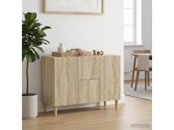 Vidaxl Buffet Carvalho Sonoma 89 X 34,5 X 60 Cm Derivados De Madeira