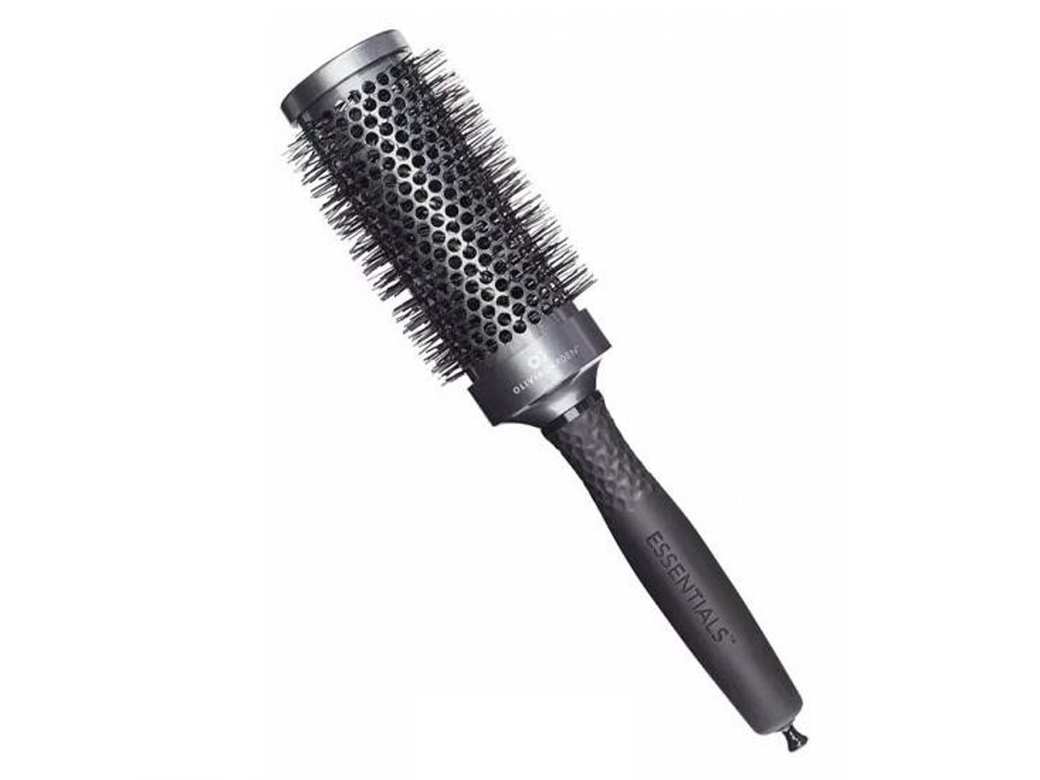 Essentials Anti Static Hair Styling Brush Classic Silver 45mm Olivia Garden