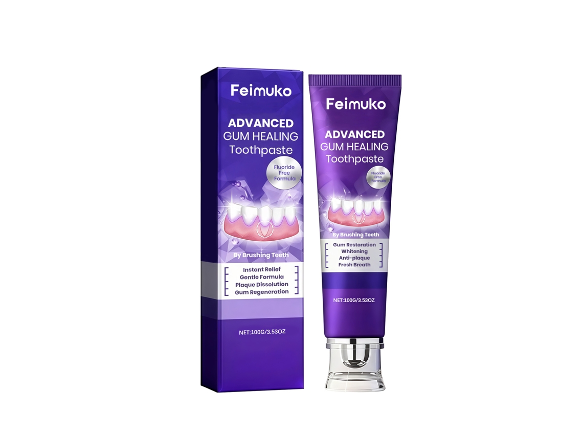 Pasta de Dentes Feimuko Clareamento Diário para Sorriso Mais Radiante LAXISCREED