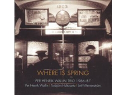 CD Per Henrik Wallin Trio - Where Is Piemont (1CDs)