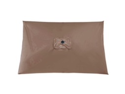 Capa Protetora Impermeável Para Guarda Sol Jardim Resistente E Durável