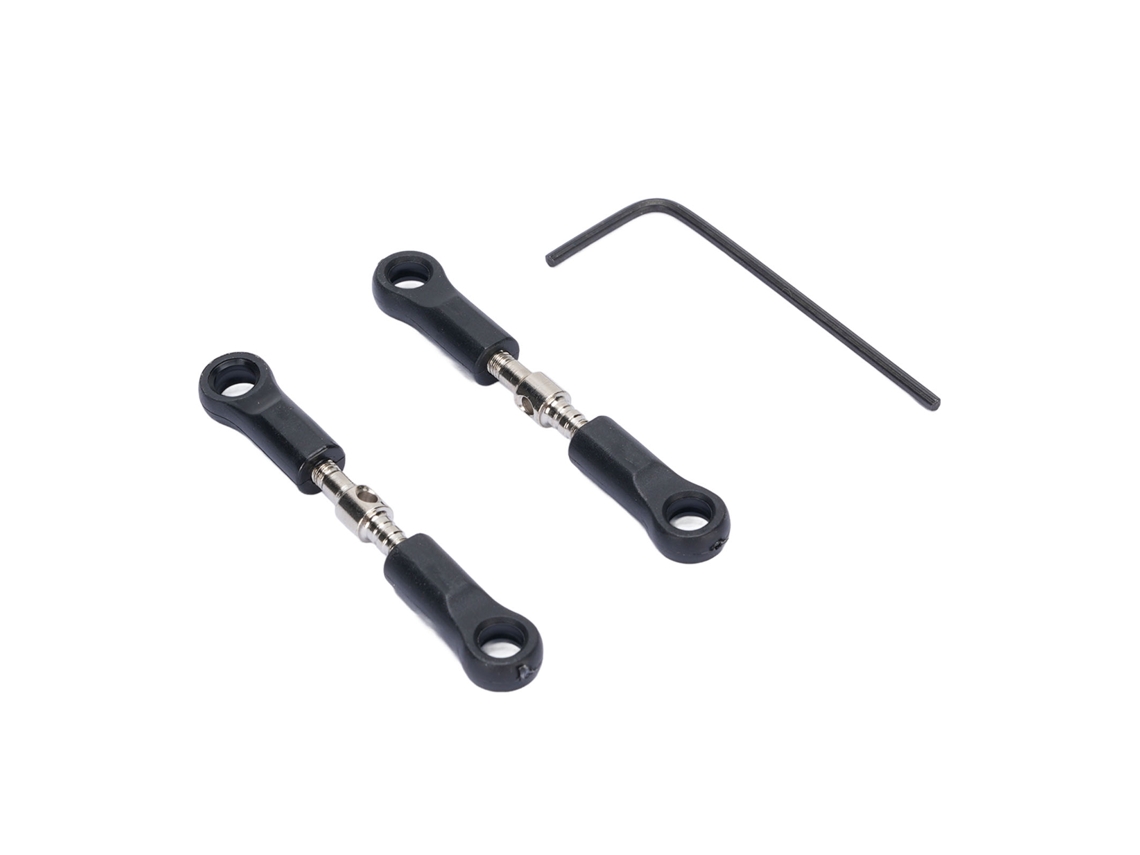 Viga De Direção Ajustável De Metal Para Carro Rc 16101 16101pro 16102 16102pro 16103 16103pro 16201 16201pro