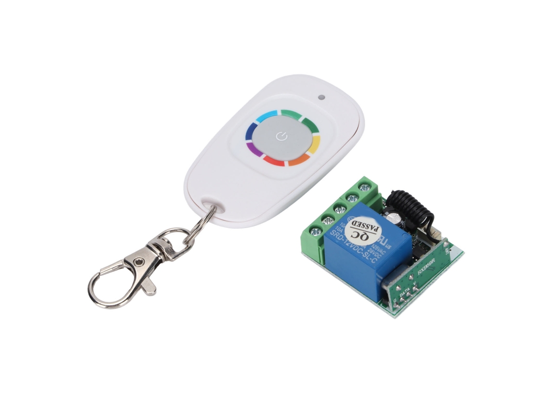 Interruptor Mali de Relé de Canal Único, Controle, Botão de Aprendizagem, Dc 12v