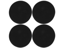 Conjunto De 4 Peças De Almofadas Autoadesivas Para Polimento, Ideais Para Encerar E Dar Acabamento.