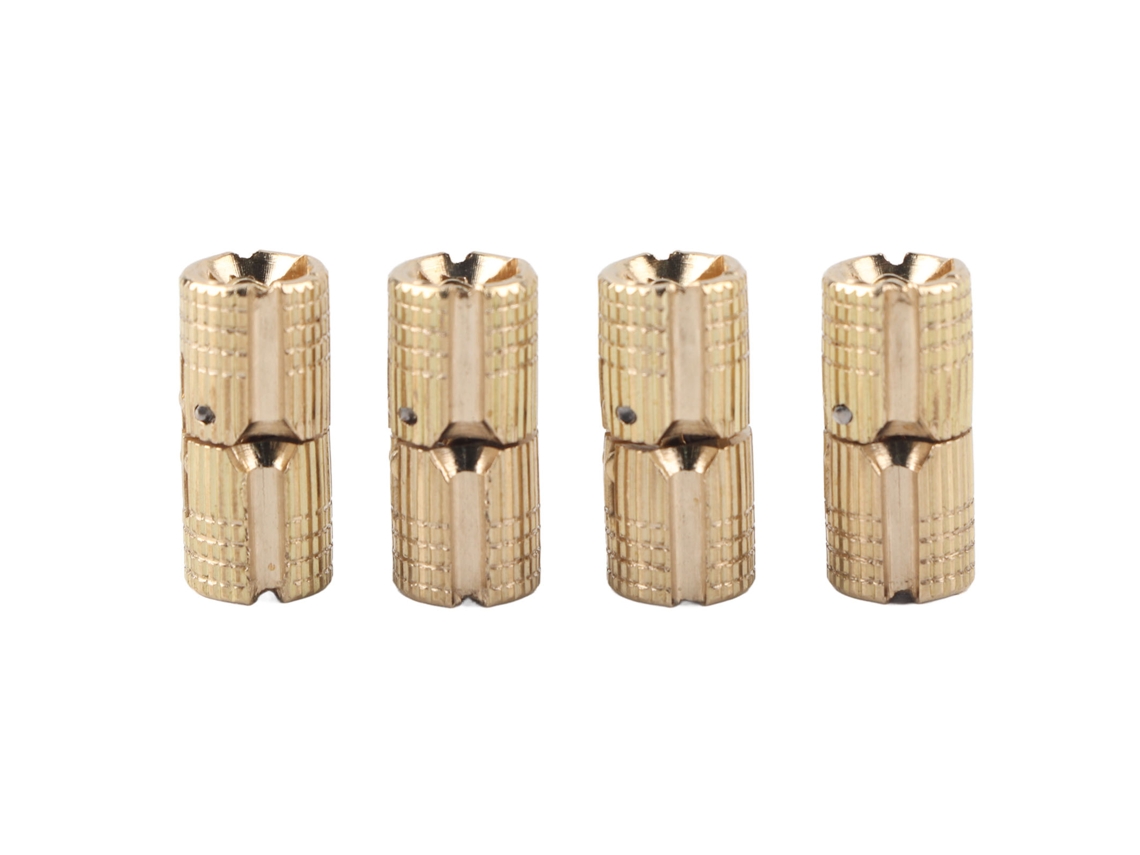 Charneira de Cobre Primerox para armários com ângulo de 180° (4 peças)