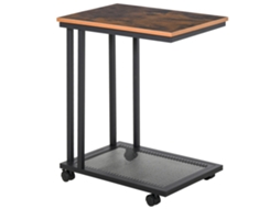 Mesa auxiliar com rodas LAMAISON, 51x36x65cm