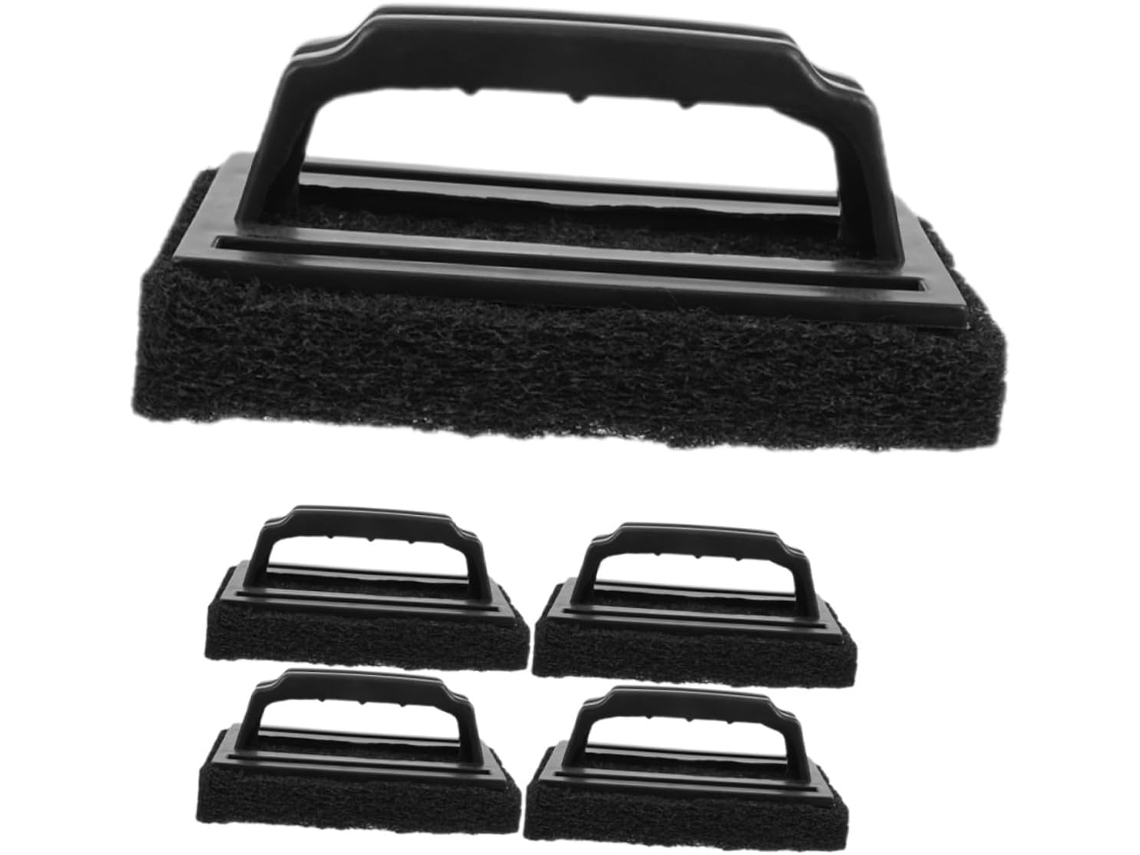 Conjunto De 5 Escovas De Limpeza Para Churrasqueira - Design Funcional