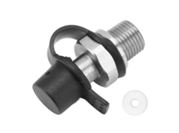 Conector de Válvula de Recarga LAXISCREED 1/8npt para Botijão Co2