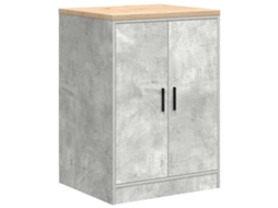 Maison Exclusive - Armário De Arrumação De Garagem Betão Cinzento 60x51x85 Cm