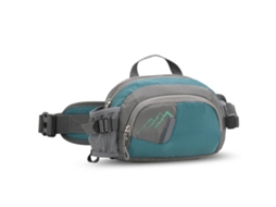 2026zentro-bolsa Cinto Leve Ajustável Com Porta Garrafa Malha Para Corrida Ciclismo Hiking Azul Lagoa
