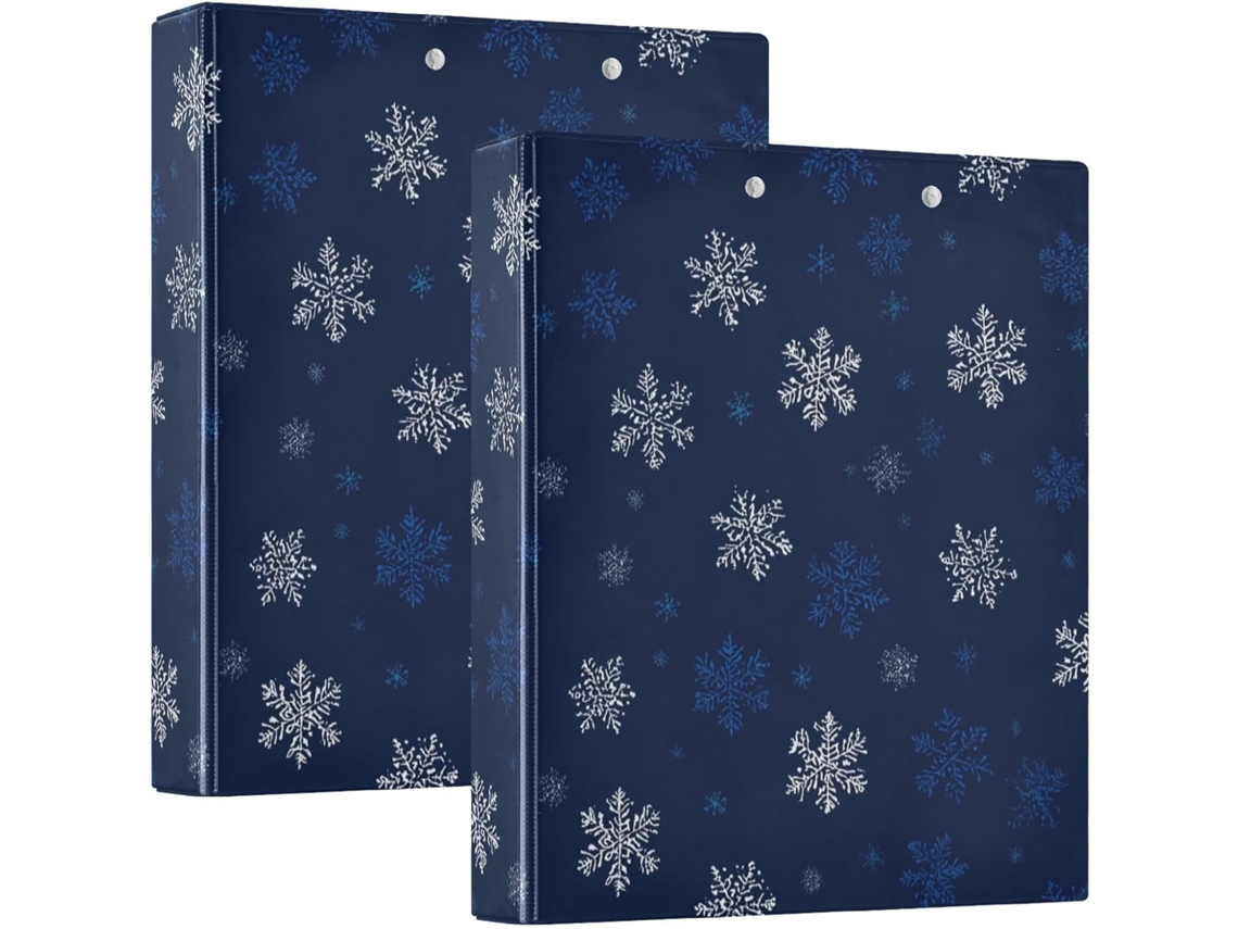 Massa Com Estampa Floco Neve, Azul Escuro, 3,8cm 1,5 Polegadas, Ideal Escola, Com 3 Carimbos E Prancheta