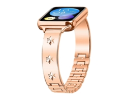 Pulseira De Metal Com Pétalas De Floco De Neve Para Xiaomi Mi Band 8 Pro / Redmi Watch 4