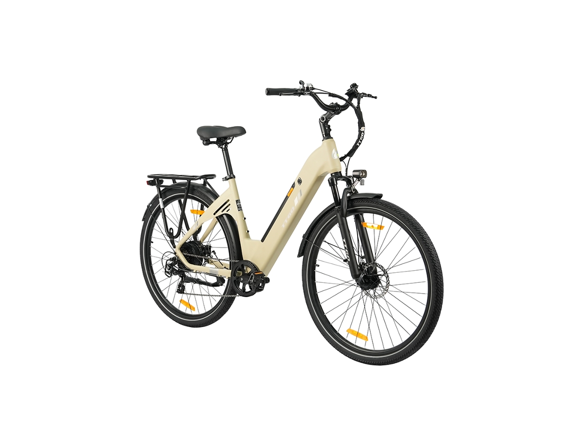 Bicicleta Elétrica Urbana Ttgo C3 Se, Motor De 250 W Com Torque De 52 Nm E Bateria De 36 V 18 Ah.