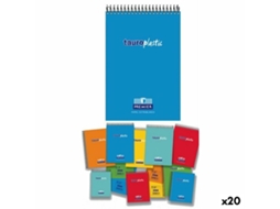 Bloco de Notas Tauroplastic 1/12 80 Folhas 20 Unidades